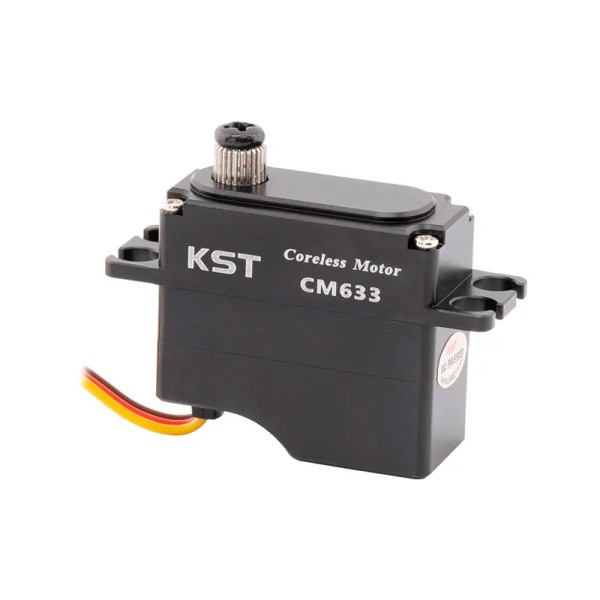 Ventas calientes KST CM633 15.0Kgf.cm 0.08sec Metal Gear Mini Digital Coreless Motor para RC FPV Racing Freestyle Drones Piezas de bricolaje